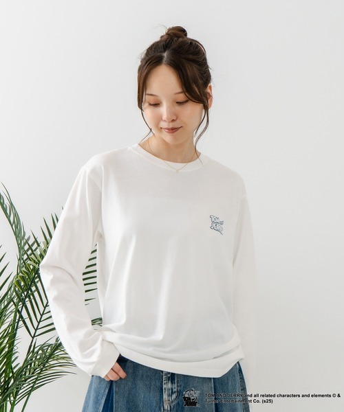 CONVERSE(コンバース)の「【CONVERSE/コンバース】×【TOM AND JERRY/トムとジェリー】両面プリント オーバーサイズ ロンT(Tシャツ/カットソー・レディース・ブラック系その他/ブラック系その他2/ベージュ系その他2/ベージュ系その他・LARGE/MEDIUM)」の20枚目の写真