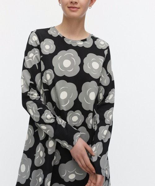 marimekko（マリメッコ）の「Kevat Tumma / tunic（チュニック・レディース・ライトグレー・SMALL/MEDIUM/LARGE/X-SMALL）」の4枚目の写真