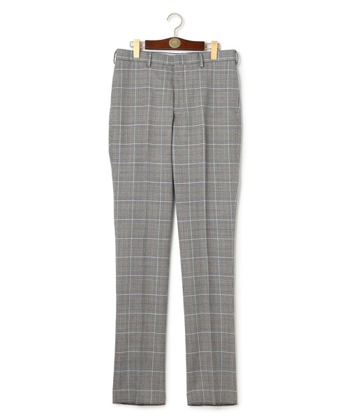 J.PRESS(ジェイプレス)の「【ストレッチ / 洗える】トリートメントウールアメリカンチェック スラックス(スラックス・メンズ・ブラック系4・94/91/88/85/82/79)」の4枚目の写真