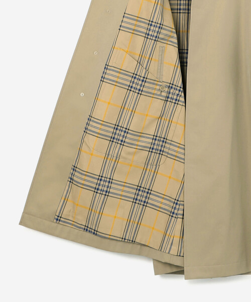 ANATOMICA（アナトミカ）の「ANATOMICA | SINGLE RAGLAN COAT 1 WOMEN（ステンカラーコート・レディース・ベージュ・40/38）」の8枚目の写真