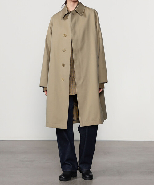 ANATOMICA（アナトミカ）の「ANATOMICA | SINGLE RAGLAN COAT 1 WOMEN（ステンカラーコート・レディース・ベージュ・40/38）」の15枚目の写真