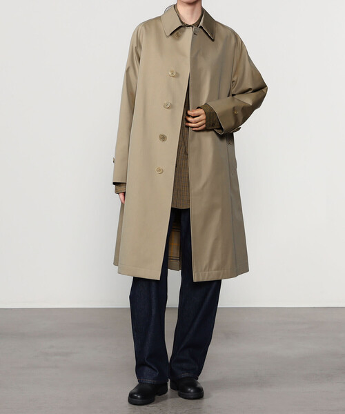 ANATOMICA | SINGLE RAGLAN COAT 1 WOMEN（ステンカラーコート