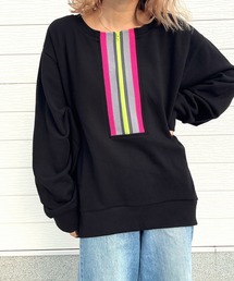 Q | ハーフZIPスウェット(スウェット)