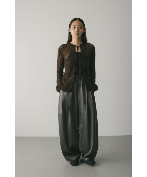 2WAYモヘアミックスリボンニット 秋服（ニット/セーター）｜STYLEMIXER