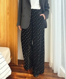 レディースのパンツ（花柄・ボタニカル柄）ファッション通販