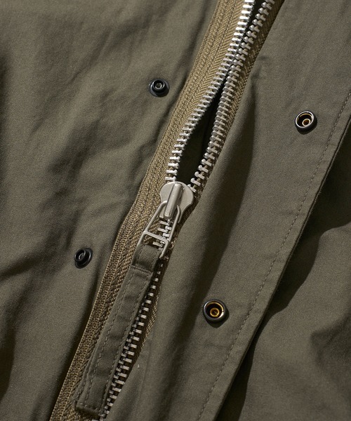 HOUSTON(ヒューストン)の「【HOUSTON / ヒューストン】M-51 PARKA/モッズコート(モッズコート・メンズ・ブラック/オリーブドラブ・SMALL/MEDIUM/LARGE)」の9枚目の写真