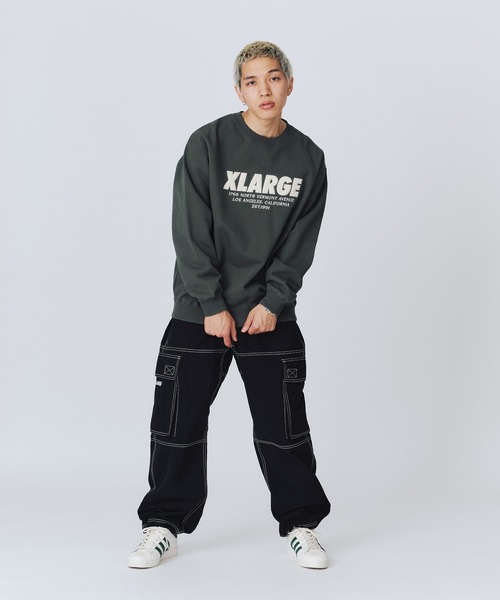 CHENILLE LOGO CREWNECK SWEATSHIRT（スウェット）｜XLARGE