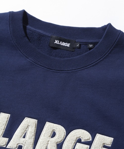 CHENILLE LOGO CREWNECK SWEATSHIRT（スウェット）｜XLARGE