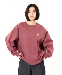 NB刺繍ダブルフェイスプルオーバー