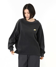 NB刺繍ダブルフェイスプルオーバー