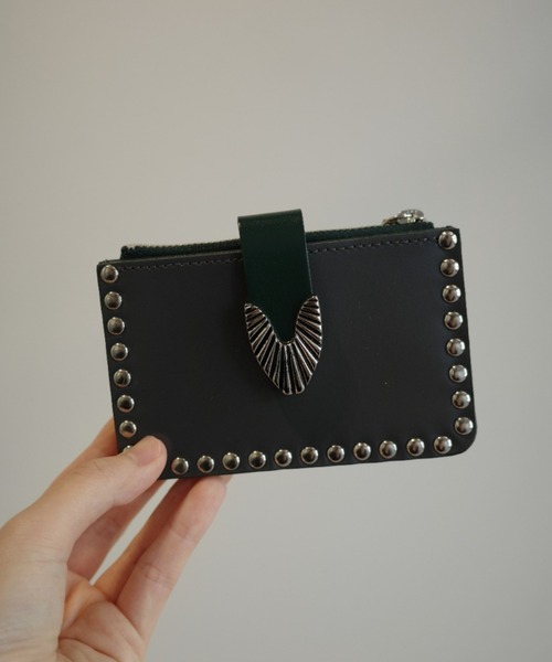 TOGA TOO 財布 TOGA TOO】Leather wallet studs small(F259C009)｜阪急百貨店公式通販