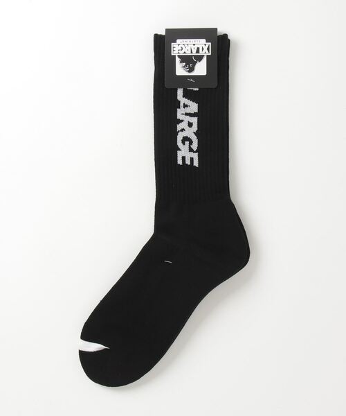XLARGE(エクストララージ)の「STANDARD LOGO SOCKS(ソックス/靴下・メンズ・ブラック/ホワイト/オレンジ/ネイビー・ONE SIZE)」の9枚目の写真