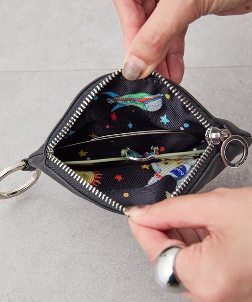 ear PAPILLONNER（イアパピヨネ）の「《本革》sampo×earコラボ スペーストイレザーケース/バッグチャーム（チャーム・レディース・ブラック系その他/ブラック・FREE）」の18枚目の写真