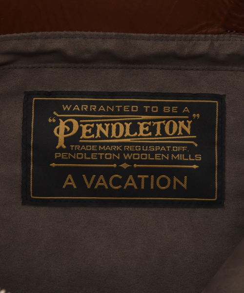 FRAMeWORK（フレームワーク）の「A VACATION/ア ヴァケーション SABRINA L PENDLETON バッグ（ショルダーバッグ・レディース・キャメル・FREE）」の10枚目の写真