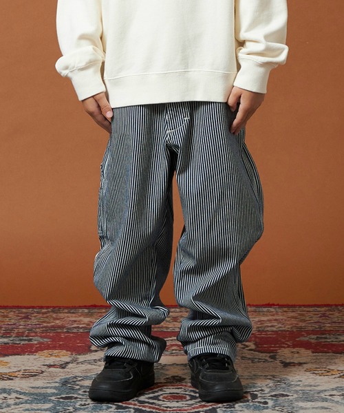 Lee(リー)の「Lee/リー【110-160cm】キッズ 本格ペインターパンツ(デニムパンツ・キッズ・ブルー/インディゴブルー/ストライプ・150/160/120/130/140/110)」の21枚目の写真