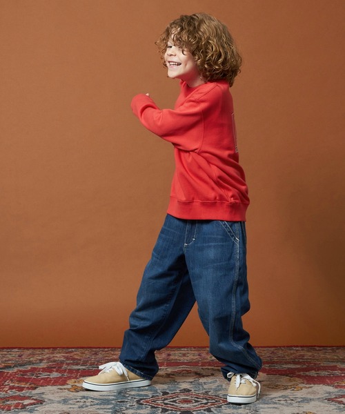 Lee(リー)の「Lee/リー【110-160cm】キッズ 本格ペインターパンツ(デニムパンツ・キッズ・ブルー/インディゴブルー/ストライプ・150/160/120/130/140/110)」の10枚目の写真