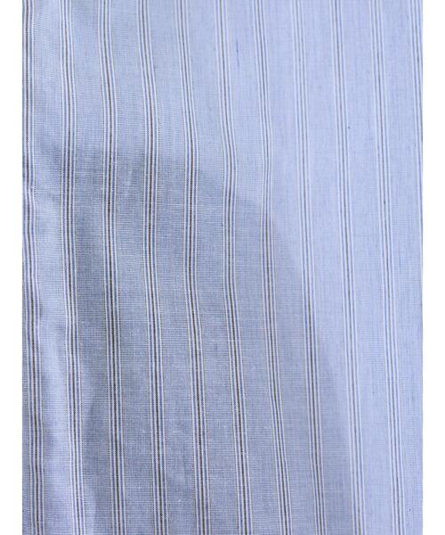 Lugnoncure（ルノンキュール）の「アソートスキッパーブラウス（シャツ/ブラウス・レディース・オフホワイト/ブルー/チャコールグレー/ベージュ・F）」の8枚目の写真