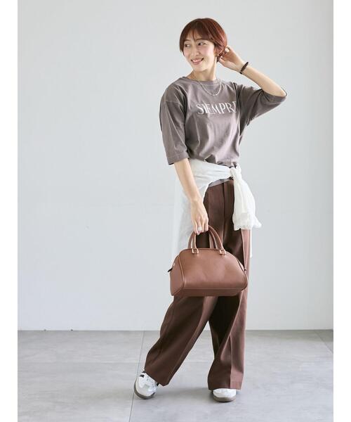 Lugnoncure（ルノンキュール）の「アソートスキッパーブラウス（シャツ/ブラウス・レディース・オフホワイト/ブルー/チャコールグレー/ベージュ・F）」の10枚目の写真