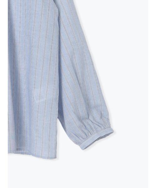 Lugnoncure（ルノンキュール）の「アソートスキッパーブラウス（シャツ/ブラウス・レディース・オフホワイト/ブルー/チャコールグレー/ベージュ・F）」の21枚目の写真