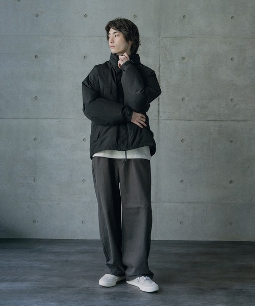 RATTLE TRAP(ラトルトラップ)の「【+phenix / プラスフェニックス別注】スタンドダウンジャケット(ダウンジャケット/コート・メンズ・ブラック・M/L)」の4枚目の写真