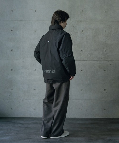 RATTLE TRAP(ラトルトラップ)の「【+phenix / プラスフェニックス別注】スタンドダウンジャケット(ダウンジャケット/コート・メンズ・ブラック・M/L)」の10枚目の写真