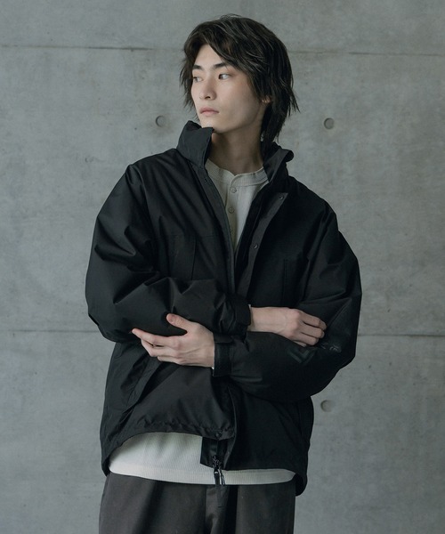 RATTLE TRAP(ラトルトラップ)の「【+phenix / プラスフェニックス別注】スタンドダウンジャケット(ダウンジャケット/コート・メンズ・ブラック・M/L)」の13枚目の写真