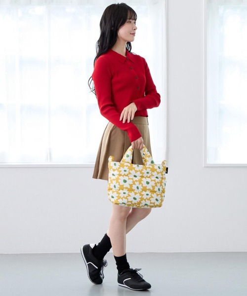 ROOTOTE(ルートート)の「ルートート / 限定 トートバッグ 2way ショルダーバッグ 軽量 ダウン 花柄 斜め掛け FE.デリ.フラワーRTG-A(ショルダーバッグ・レディース・グリーン/イエロー・FREE)」の16枚目の写真