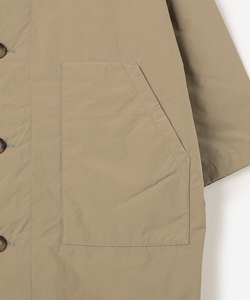 タグ付き未使用✨DANTON ダントン ナイロンタフタコート ベージュ系 34 DANTON | ナイロンタフタ 中綿フードコート WOMEN（その他アウター