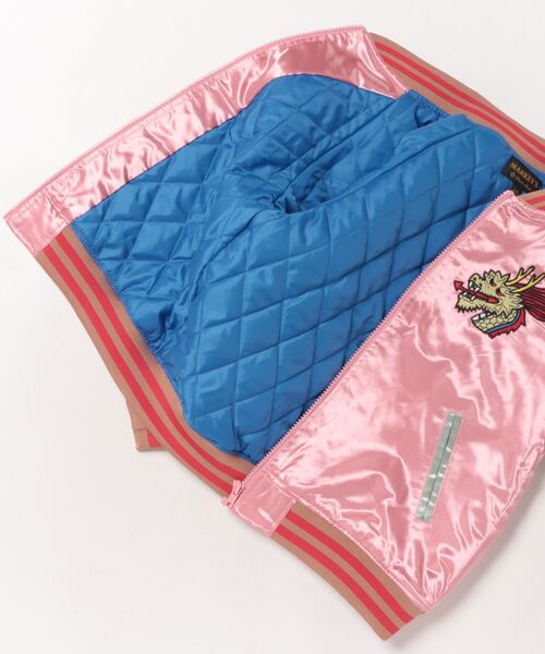 MARKEY'S(マーキーズ)の「スカジャン(スカジャン・キッズ・ピンク/ネイビー・100/140/130/120/110/90/150)」の5枚目の写真