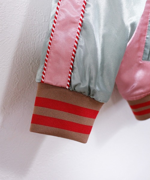 MARKEY'S(マーキーズ)の「スカジャン(スカジャン・キッズ・ピンク/ネイビー・100/140/130/120/110/90/150)」の13枚目の写真