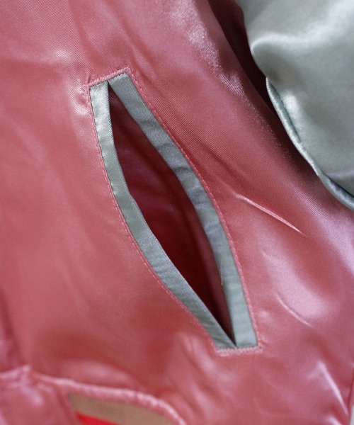 MARKEY'S(マーキーズ)の「スカジャン(スカジャン・キッズ・ピンク/ネイビー・100/140/130/120/110/90/150)」の12枚目の写真