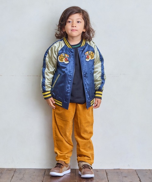 MARKEY'S(マーキーズ)の「スカジャン(スカジャン・キッズ・ピンク/ネイビー・100/140/130/120/110/90/150)」の20枚目の写真