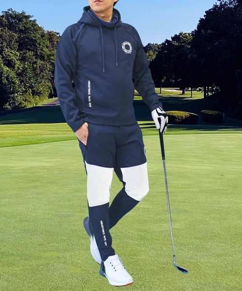 セール】ゴルフセットアップ 上下セット ゴルフウェア マスク付き