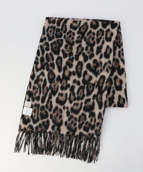 MICO COULIER（ミコクリエ）の「レオパードプリントストール（ストール/ショール・レディース・ブラウン系その他/ベージュ系その他・FREE）」の15枚目の写真