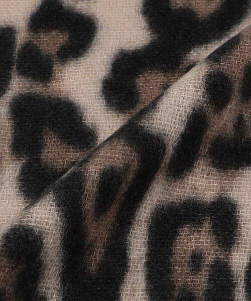 MICO COULIER（ミコクリエ）の「レオパードプリントストール（ストール/ショール・レディース・ブラウン系その他/ベージュ系その他・FREE）」の13枚目の写真