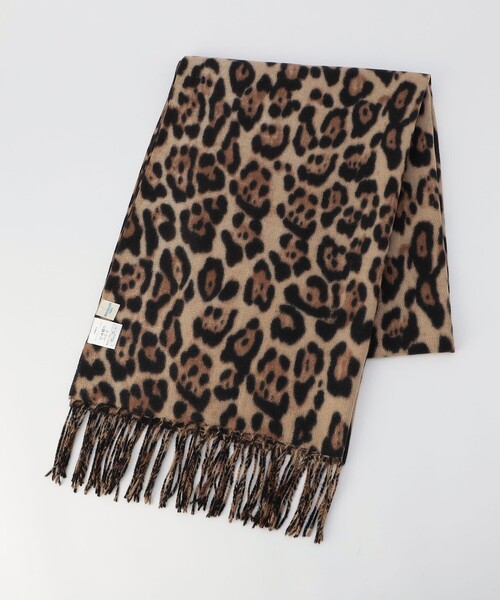 MICO COULIER（ミコクリエ）の「レオパードプリントストール（ストール/ショール・レディース・ブラウン系その他/ベージュ系その他・FREE）」の11枚目の写真