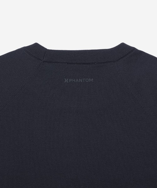 Hurley （ハーレー）の「【Hurley/ハーレー】ハイゲージニットセーター　ゴルフ　ファントム　ストレッチ　速乾　PHANTOM HG SWEATER（ニット/セーター・メンズ・ネイビー/ホワイト/ブラック・SMALL/MEDIUM/LARGE/X-LARGE）」の5枚目の写真