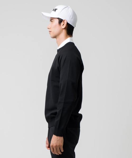 Hurley （ハーレー）の「【Hurley/ハーレー】ハイゲージニットセーター　ゴルフ　ファントム　ストレッチ　速乾　PHANTOM HG SWEATER（ニット/セーター・メンズ・ネイビー/ホワイト/ブラック・SMALL/MEDIUM/LARGE/X-LARGE）」の18枚目の写真