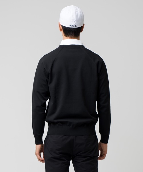 Hurley （ハーレー）の「【Hurley/ハーレー】ハイゲージニットセーター　ゴルフ　ファントム　ストレッチ　速乾　PHANTOM HG SWEATER（ニット/セーター・メンズ・ネイビー/ホワイト/ブラック・SMALL/MEDIUM/LARGE/X-LARGE）」の19枚目の写真