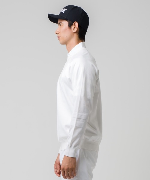 Hurley （ハーレー）の「【Hurley/ハーレー】ハイゲージニットセーター　ゴルフ　ファントム　ストレッチ　速乾　PHANTOM HG SWEATER（ニット/セーター・メンズ・ネイビー/ホワイト/ブラック・SMALL/MEDIUM/LARGE/X-LARGE）」の10枚目の写真