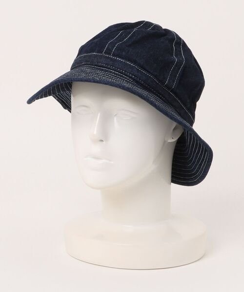 8(eight)(エイト)の「デニムファティーグハット(ハット・メンズ・インディゴブルー・7 1/4)」の1枚目の写真