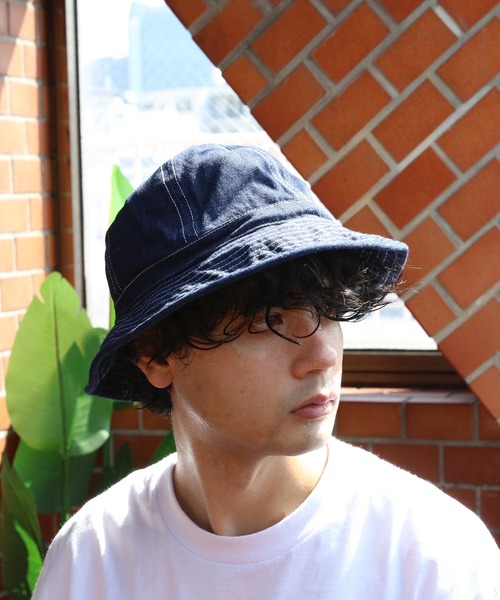 8(eight)(エイト)の「デニムファティーグハット(ハット・メンズ・インディゴブルー・7 1/4)」の8枚目の写真