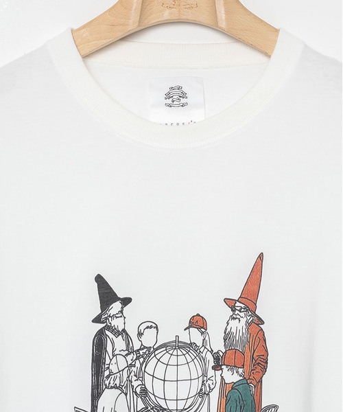 STOF(ストフ)の「WORLD ORDER SAMUE L/S T-SHIRT(Tシャツ/カットソー・メンズ・ブラック/ホワイト・S/M)」の8枚目の写真