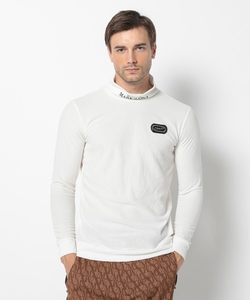 MARK & LONA(マークアンドロナ)の「BPMT | MEN(Tシャツ/カットソー・メンズ・オフホワイト/ブラック・48/46)」の1枚目の写真
