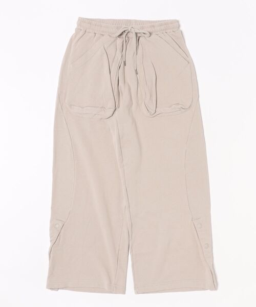 STYLISE（スタイライズ）の「【FACETASM】FLOWING SWEAT PANTS / ベージュ [JOO-PT-U11]（スウェットパンツ・レディース・ベージュ・S）」の5枚目の写真