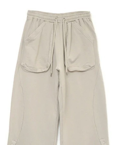 STYLISE（スタイライズ）の「【FACETASM】FLOWING SWEAT PANTS / ベージュ [JOO-PT-U11]（スウェットパンツ・レディース・ベージュ・S）」の3枚目の写真