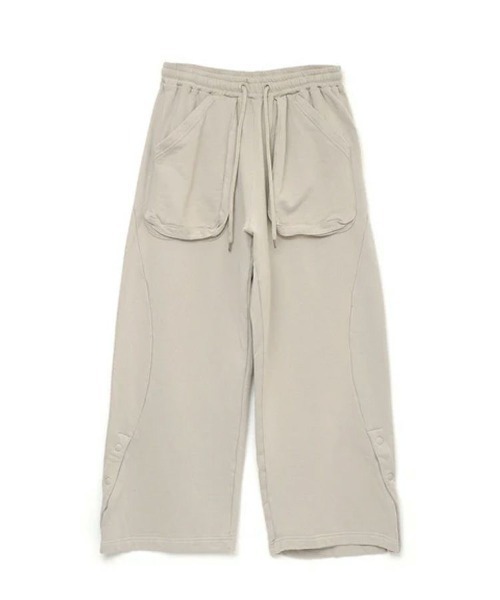 STYLISE（スタイライズ）の「【FACETASM】FLOWING SWEAT PANTS / ベージュ [JOO-PT-U11]（スウェットパンツ・レディース・ベージュ・S）」の4枚目の写真