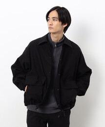 売り切り！新品未着用コーチブルゾンコートブラック セール】「コーチジャケット」に該当するブラック/黒色系の