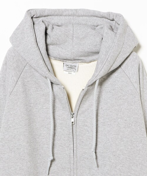 CAMBER(キャンバー)の「CAMBER / チルバスター ジッパーフーデッド(パーカー・レディース・グレー/ネイビー・SMALL)」の4枚目の写真
