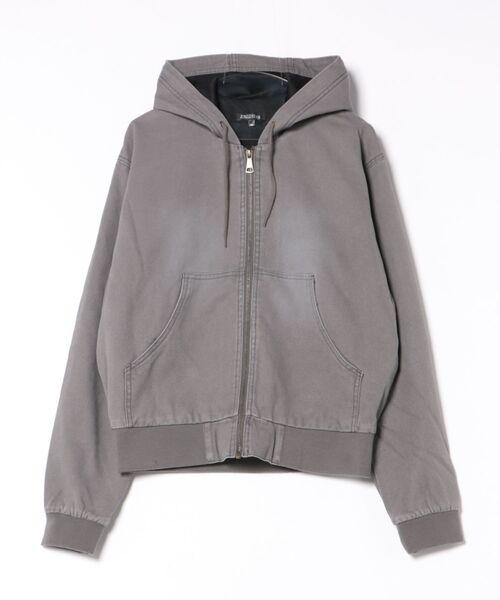 ８(eight)（エイト）の「ダックZIP UPパーカー（ブルゾン・メンズ・チャコール/ブルー系その他/キャメル/ブラック系その他・MEDIUM/LARGE）」の3枚目の写真